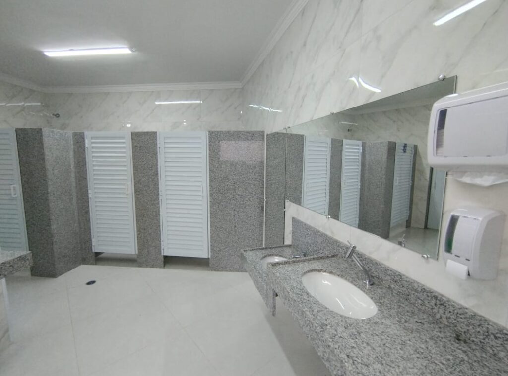 Banheiros acessíveis